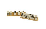 2 Pc Wooden Dominoes Tile Holder