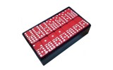 Double Nine Dominoes in Arcadian Black Box with Spinner